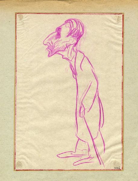 MARISA MORI : Lotto composto di 5 disegni.  - Asta Arte Antica, Moderna e Contemporanea - Associazione Nazionale - Case d'Asta italiane