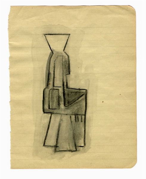 Lotto composto di 7 disegni futuristi.  - Asta Arte Antica, Moderna e Contemporanea - Associazione Nazionale - Case d'Asta italiane