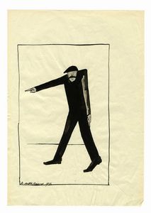 Lotto composto di 7 disegni futuristi.  - Asta Arte Antica, Moderna e Contemporanea - Associazione Nazionale - Case d'Asta italiane