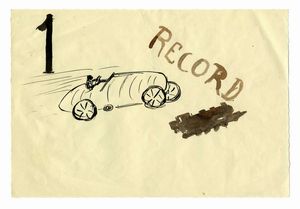 LUCIO VENNA LANDSMANN - Lotto composto di 2 disegni.