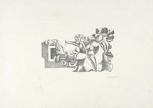 Lotto composto di 7 incisioni.  - Asta Arte Antica, Moderna e Contemporanea - Associazione Nazionale - Case d'Asta italiane