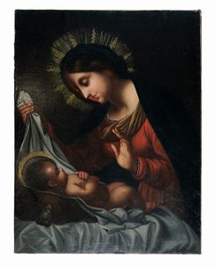 Carlo Dolci - Madonna col Bambino (Madonna del velo).