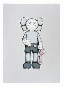 KAWS [PSEUD. DI DONNELLY BRIAN] : Lotto composto di 3 manifesti.  - Asta Arte Antica, Moderna e Contemporanea - Associazione Nazionale - Case d'Asta italiane