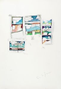 MARIO SCHIFANO - Senza titolo.