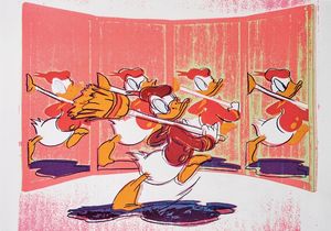 Andy Warhol - Anniversary Donald Duck.