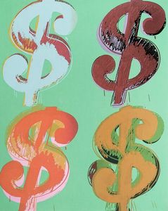 Andy Warhol - 4 dollars.