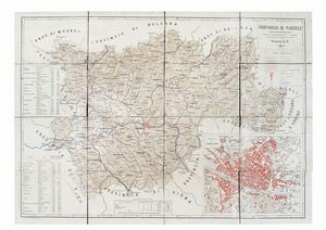 CESARE BOMBONI - Pianta del Territorio Comunicativo di Pontassieve.