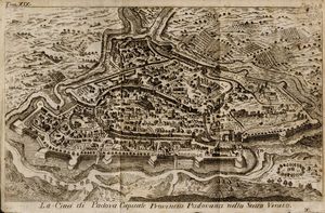 FRANCESCO CEPPARULI - La Citt di Padova Capitale Provincia Padovana nello Stato Veneto.