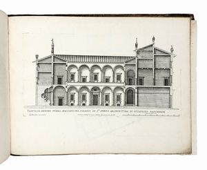 Pietro Ferrerio : PALAZZI DI ROMA DE PIV.CELEBRI/ARCHITETTI DISSEGNATI DA PIETRO/FERRERIO PITTORE ET ARCHITETT.  - Asta Arte Antica, Moderna e Contemporanea - Associazione Nazionale - Case d'Asta italiane