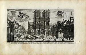 Jean Marot - Album con vedute di Parigi.