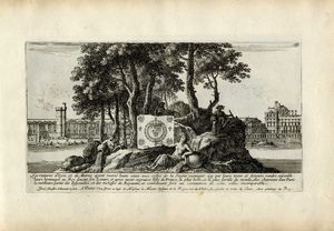 Jean Marot : Album con vedute di Parigi.  - Asta Arte Antica, Moderna e Contemporanea - Associazione Nazionale - Case d'Asta italiane