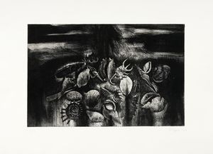 SANTO TOMAINO : Lotto composto di 4 incisioni.  - Asta Arte Antica, Moderna e Contemporanea - Associazione Nazionale - Case d'Asta italiane