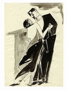 Lotto composto di 4 disegni.  - Asta Arte Antica, Moderna e Contemporanea - Associazione Nazionale - Case d'Asta italiane