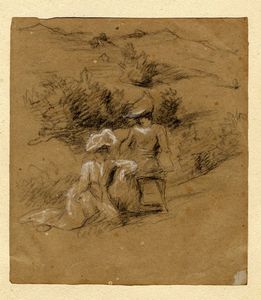 Alphons Hollaender : Lotto composto di 5 disegni e 3 incisioni.  - Asta Arte Antica, Moderna e Contemporanea - Associazione Nazionale - Case d'Asta italiane