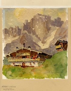 JOSEF MENG - Baite in montagna.