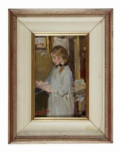 Antonio Moretti - Studio (ritratto della figlia).