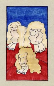 MARISA MORI - Lotto composto di 5 disegni.