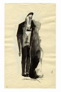 NERINO NANNETTI (NERI) : Lotto composto di 10 caricature.  - Asta Arte Antica, Moderna e Contemporanea - Associazione Nazionale - Case d'Asta italiane