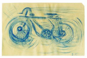 Lotto composto di 7 disegni futuristi.  - Asta Arte Antica, Moderna e Contemporanea - Associazione Nazionale - Case d'Asta italiane