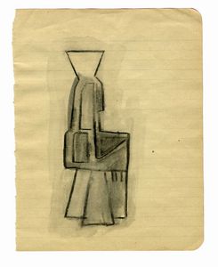 Lotto composto di 7 disegni futuristi.  - Asta Arte Antica, Moderna e Contemporanea - Associazione Nazionale - Case d'Asta italiane