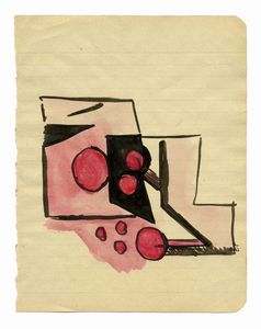 Lotto composto di 7 disegni futuristi.  - Asta Arte Antica, Moderna e Contemporanea - Associazione Nazionale - Case d'Asta italiane