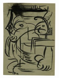 Lotto composto di 7 disegni futuristi.  - Asta Arte Antica, Moderna e Contemporanea - Associazione Nazionale - Case d'Asta italiane