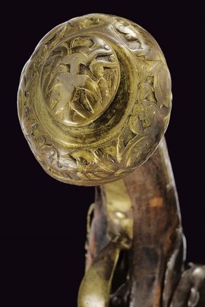 Pistola a pietra focaia  - Asta La Collezione di Armi Antiche di un Gentiluomo Californiano - Associazione Nazionale - Case d'Asta italiane