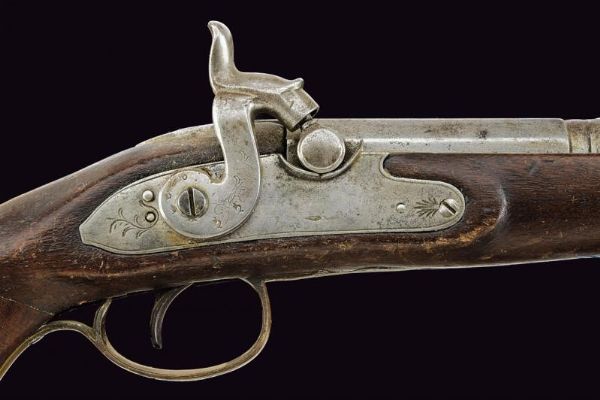 Pistola a luminello  - Asta La Collezione di Armi Antiche di un Gentiluomo Californiano - Associazione Nazionale - Case d'Asta italiane
