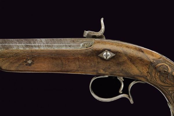 Pistola a luminello  - Asta La Collezione di Armi Antiche di un Gentiluomo Californiano - Associazione Nazionale - Case d'Asta italiane