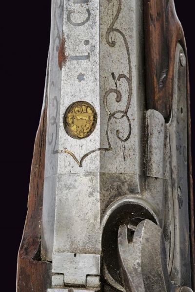 Pistola ridotta a luminello di Christof Kuchenreuther  - Asta La Collezione di Armi Antiche di un Gentiluomo Californiano - Associazione Nazionale - Case d'Asta italiane