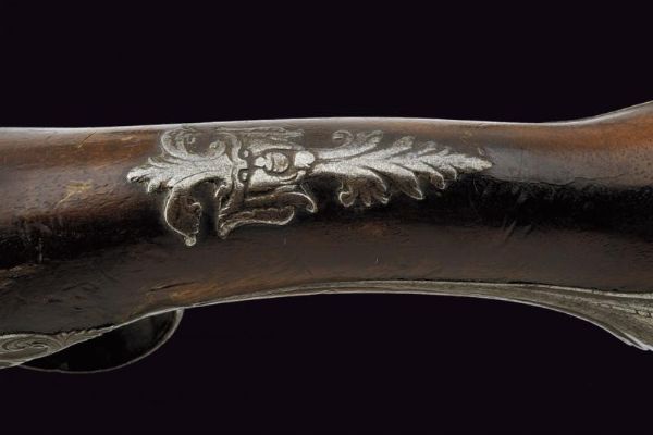 Pistola a pietra focaia  - Asta La Collezione di Armi Antiche di un Gentiluomo Californiano - Associazione Nazionale - Case d'Asta italiane