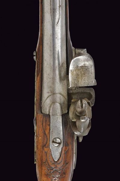 Pistola a pietra focaia  - Asta La Collezione di Armi Antiche di un Gentiluomo Californiano - Associazione Nazionale - Case d'Asta italiane