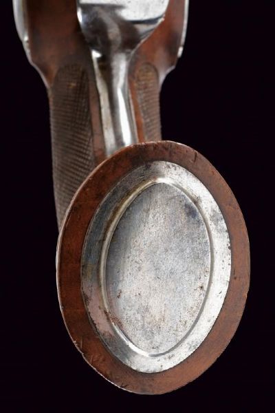 Bella pistola a pietra focaia a due canne  - Asta La Collezione di Armi Antiche di un Gentiluomo Californiano - Associazione Nazionale - Case d'Asta italiane