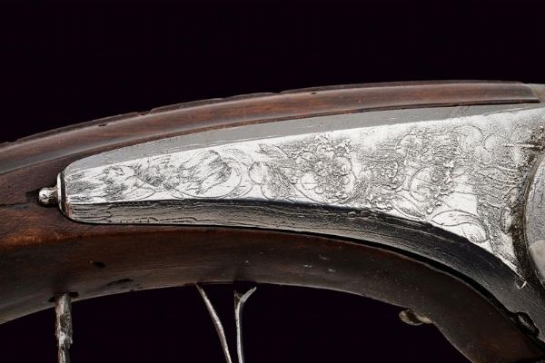 Pistola a ruota  - Asta La Collezione di Armi Antiche di un Gentiluomo Californiano - Associazione Nazionale - Case d'Asta italiane