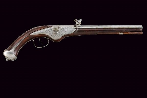 Pistola a ruota  - Asta La Collezione di Armi Antiche di un Gentiluomo Californiano - Associazione Nazionale - Case d'Asta italiane