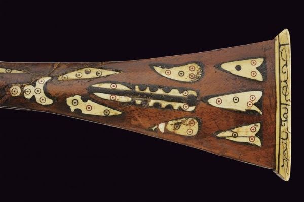 Fucile Kabyle a pietra  - Asta La Collezione di Armi Antiche di un Gentiluomo Californiano - Associazione Nazionale - Case d'Asta italiane