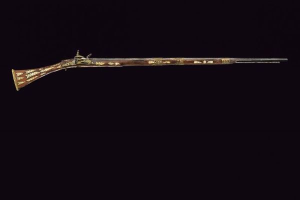 Fucile Kabyle a pietra  - Asta La Collezione di Armi Antiche di un Gentiluomo Californiano - Associazione Nazionale - Case d'Asta italiane