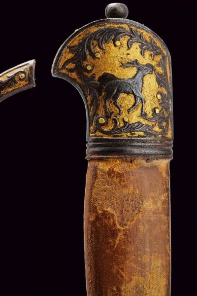 Bellissimo paloscio da caccia  - Asta La Collezione di Armi Antiche di un Gentiluomo Californiano - Associazione Nazionale - Case d'Asta italiane