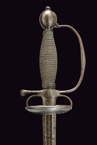 Interessante spadino  - Asta La Collezione di Armi Antiche di un Gentiluomo Californiano - Associazione Nazionale - Case d'Asta italiane
