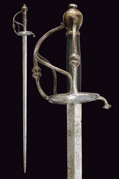 Spada alla vallona  - Asta La Collezione di Armi Antiche di un Gentiluomo Californiano - Associazione Nazionale - Case d'Asta italiane