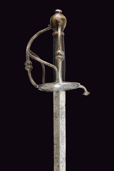 Spada alla vallona  - Asta La Collezione di Armi Antiche di un Gentiluomo Californiano - Associazione Nazionale - Case d'Asta italiane