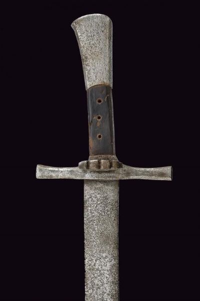 Grosses Messer  - Asta La Collezione di Armi Antiche di un Gentiluomo Californiano - Associazione Nazionale - Case d'Asta italiane