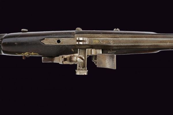 Moukala a pietra focaia  - Asta La Collezione di Armi Antiche di un Gentiluomo Californiano - Associazione Nazionale - Case d'Asta italiane