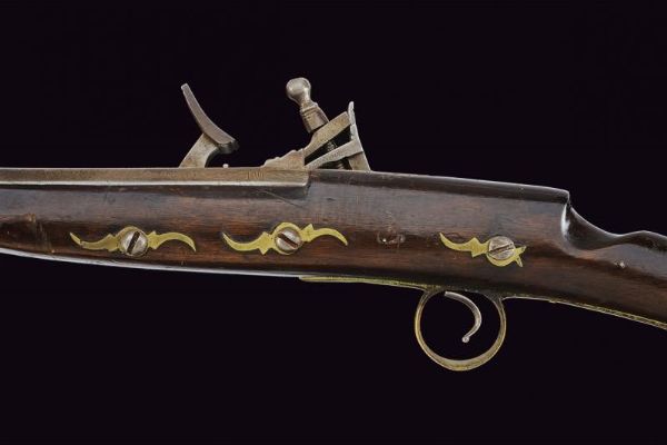 Moukala a pietra focaia  - Asta La Collezione di Armi Antiche di un Gentiluomo Californiano - Associazione Nazionale - Case d'Asta italiane