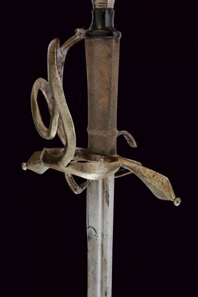 Spada da lato  - Asta La Collezione di Armi Antiche di un Gentiluomo Californiano - Associazione Nazionale - Case d'Asta italiane