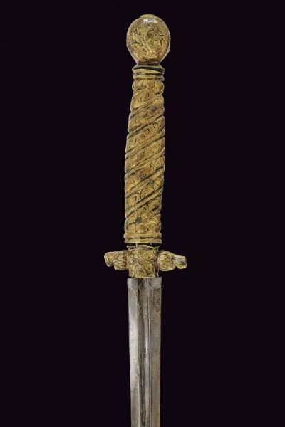 Stiletto  - Asta La Collezione di Armi Antiche di un Gentiluomo Californiano - Associazione Nazionale - Case d'Asta italiane