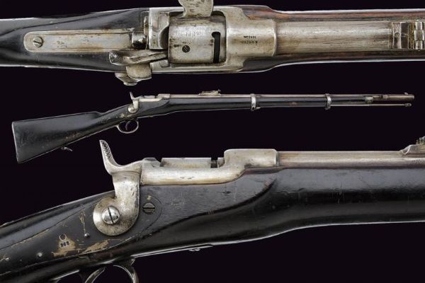 Fucile da fanteria e cacciatori Mod. 1867  - Asta La Collezione di Armi Antiche di un Gentiluomo Californiano - Associazione Nazionale - Case d'Asta italiane