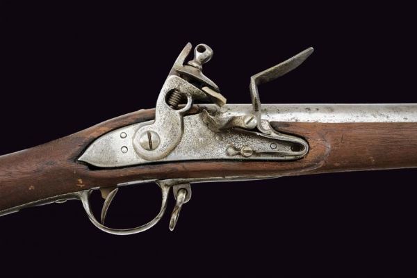 Fucile a pietra focaia da fanteria  - Asta La Collezione di Armi Antiche di un Gentiluomo Californiano - Associazione Nazionale - Case d'Asta italiane