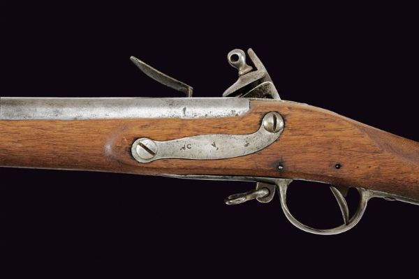 Fucile a pietra focaia da fanteria  - Asta La Collezione di Armi Antiche di un Gentiluomo Californiano - Associazione Nazionale - Case d'Asta italiane