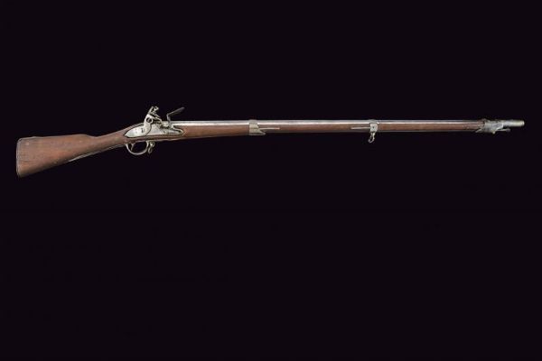 Fucile a pietra focaia da fanteria  - Asta La Collezione di Armi Antiche di un Gentiluomo Californiano - Associazione Nazionale - Case d'Asta italiane